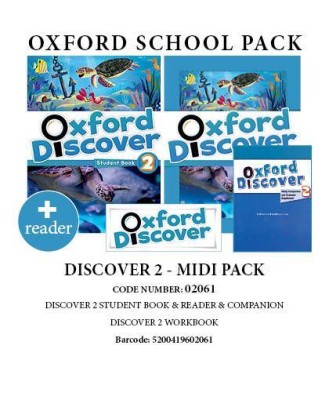 OXFORD DISCOVER 2 PACK MIDI (SB + WB + COMPANION + READER) - 02061