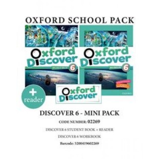OXFORD DISCOVER 6 PACK MINI (SB + WB + READER) - 02269