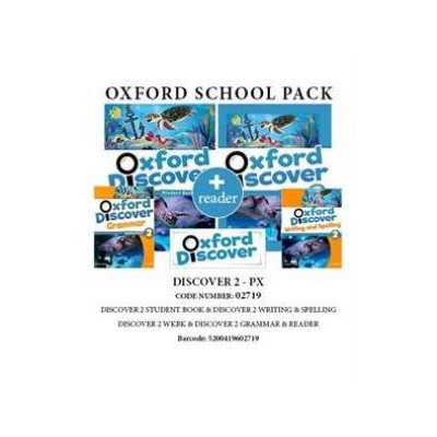 OXFORD DISCOVER 2 PACK PX (SB + WB + GRAMMAR + WRITING   SPELLING READER) - 02719