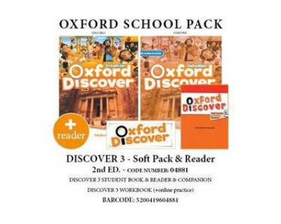 OXFORD DISCOVER 3 SOFT PACK (SB + WB   ONLINE PRACTICE + GRAMMAR + READER) - 04881