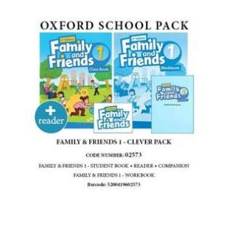 FAMILY AND FRIENDS 1 CLEVER PACK (SB + WB + COMPANION + READER) - 02573 2ND ED