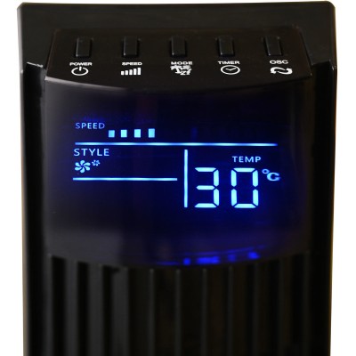 ESTIA ΑΝΕΜΙΣΤΗΡΑΣ ΔΑΠΕΔΟΥ ΠΥΡΓΟΣ TURRET 91cm 45w ΜΕ ΤΗΛΕΧΕΙΡΙΣΤΗΡΙΟ & ΧΡΟΝΟΔΙΑΚΟΠΤΗ