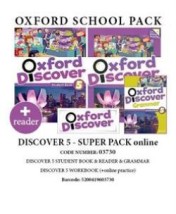 OXFORD DISCOVER 5 SUPER PACK ONLINE (SB + WB WITH ONLINE PRACTISE + GRAMMAR + READER) - 03730