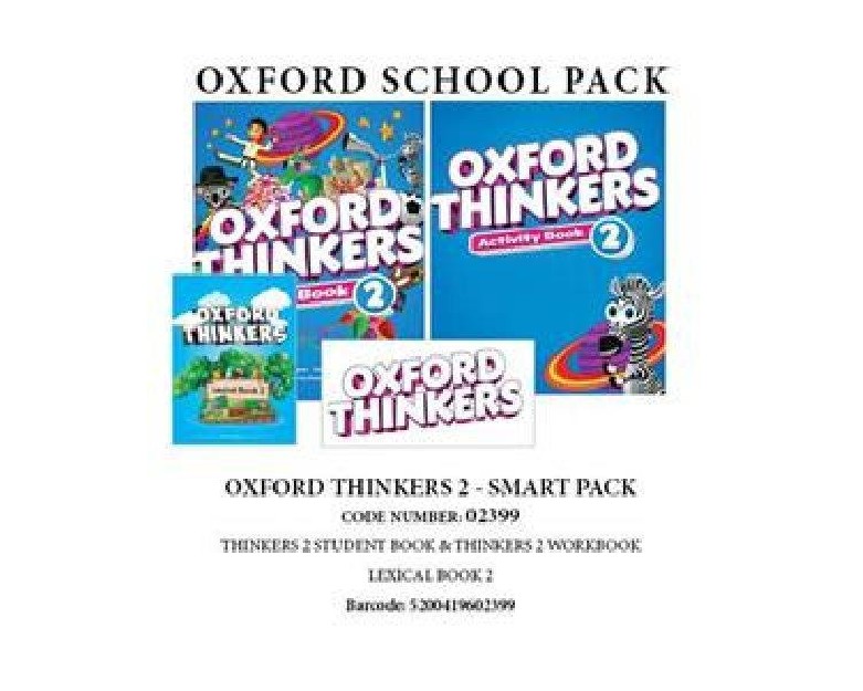 OXFORD THINKERS 2 SMART PACK (SB + WB + LEXICAL 2) - 02399