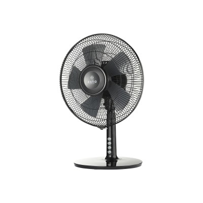 ESTIA ΑΝΕΜΙΣΤΗΡΑΣ ΕΠΙΤΡΑΠΕΖΙΟΣ LEVANTO 30cm 45w ΜΑΥΡΟΣ