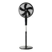 ESTIA ΑΝΕΜΙΣΤΗΡΑΣ ΣΤΑΝΤ ΕΠΙΔΑΠΕΔΙΟΣ AITHER 40cm 45w ΜΑΥΡΟΣ ΜΕ ΧΡΟΝΟΔΙΑΚΟΠΤΗ