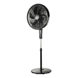 ESTIA ΑΝΕΜΙΣΤΗΡΑΣ ΣΤΑΝΤ ΕΠΙΔΑΠΕΔΙΟΣ AITHER 45cm 75w ΜΑΥΡΟΣ