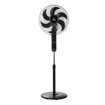 ESTIA ΑΝΕΜΙΣΤΗΡΑΣ ΣΤΑΝΤ ΕΠΙΔΑΠΕΔΙΟΣ BOW 40cm 60w ΜΑΥΡΟΣ