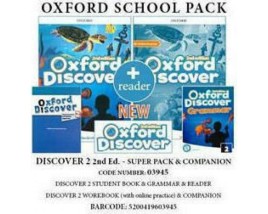 OXFORD DISCOVER 2 SUPER PACK (SB + WB WITH ONLINE PRACTICE + GRAMMAR + COMPANION + READER) - 03945 2ND ED