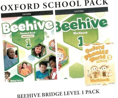 BEEHIVE 1 BRIDGE 2023 PACK (SB + WB + OXFORD PHONICS WORLD 2) - 07769