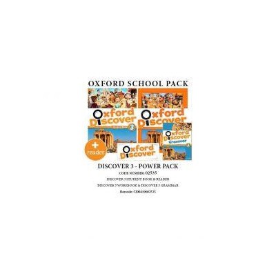 OXFORD DISCOVER 3 POWER PACK (SB+ WB+ GRAMMAR+ READER) - 02535