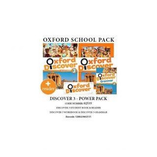 OXFORD DISCOVER 3 POWER PACK (SB+ WB+ GRAMMAR+ READER) - 02535
