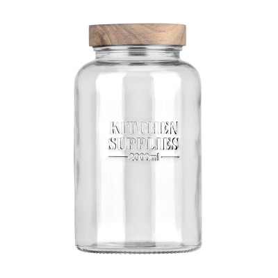 ESTIA ΔΟΧΕΙΟ ΑΠΟΘΗΚΕΥΣΗΣ ALLURE ΓΥΑΛΙΝΟ 2000ml 12x12x21.6cm