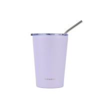 HOMELY ΘΕΡΜΟΣ MUG 400ml LAVENDER FOG