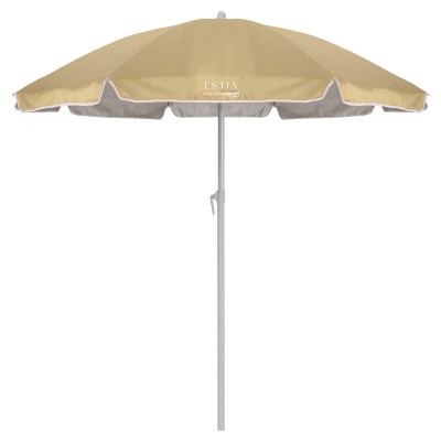 ESTIA ΟΜΠΡΕΛΑ ΘΑΛΑΣΣΗΣ DAZE ΜΕ ΠΡΟΣΤΑΣΙΑ UPF 50+ ΜΕΤΑΛΛΙΚΗ 1.8m