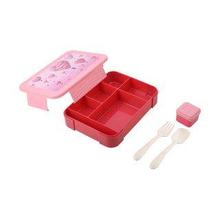 ESTIA ΠΑΙΔΙΚΟ ΦΑΓΗΤΟΔΟΧΕΙΟ SAVE THE AEGEAN 1330ml ΜΕ 5 ΘΗΚΕΣ LOVE ASCEND