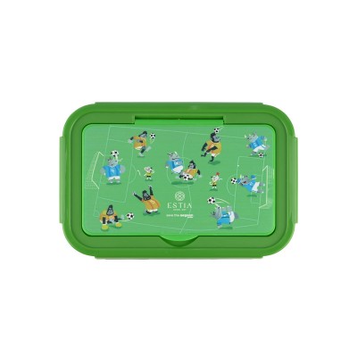 ESTIA ΠΑΙΔΙΚΟ ΦΑΓΗΤΟΔΟΧΕΙΟ SAVE THE AEGEAN 1400ml ΜΕ 3 ΘΗΚΕΣ JUNGLE KICK