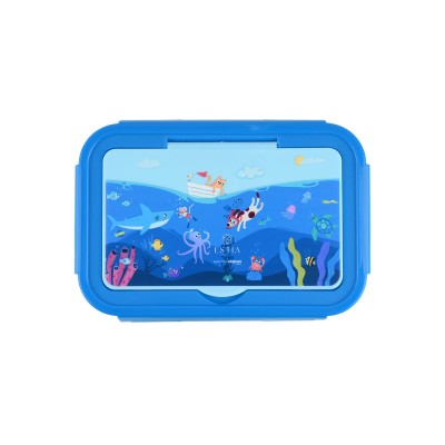 ESTIA ΠΑΙΔΙΚΟ ΦΑΓΗΤΟΔΟΧΕΙΟ SAVE THE AEGEAN 900ml ΜΕ 2 ΑΝΟΞ. ΘΗΚΕΣ OCEAN PLAY