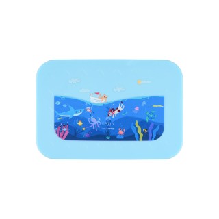 ESTIA ΠΑΙΔΙΚΟ ΦΑΓΗΤΟΔΟΧΕΙΟ SAVE THE AEGEAN 900ml ΜΕ 2 ΑΠΟΣΠΩΜ. ΘΗΚΕΣ OCEAN PLAY