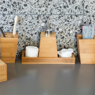 ESTIA ΑΞΕΣΟΥΑΡ ΜΠΑΝΙΟΥ ΒΑΜΒΟΟ ESSENTIALS ΜΕ ΔΙΣΚΟ ΣΕΤ 3 ΤΕΜ.