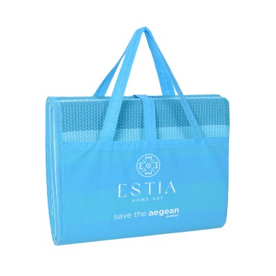 ESTIA ΨΑΘΑ ΘΑΛΑΣΣΗΣ TRANQUIL TIDES ΠΛΑΣΤΙΚΗ 180x180cm