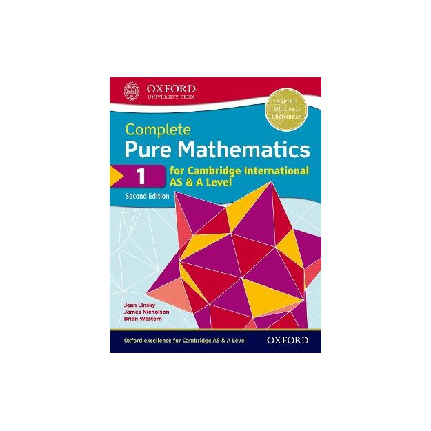 COMPLETE PURE MATHEMATICS1 FOR CAMBRIDGE INTERNATIONAL AS   A LEVEL