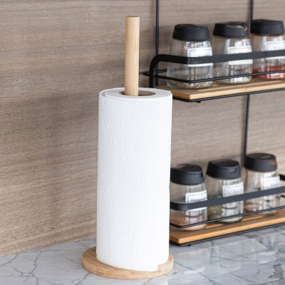 ΒΑΣΗ ΓΙΑ ΡΟΛΟ ΚΟΥΖΙΝΑΣ BAMBOO 12x33.5cm