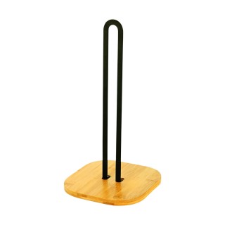 ESTIA ΒΑΣΗ ΓΙΑ ΡΟΛΟ ΚΟΥΖΙΝΑΣ BAMBOO ESSENTIALS ΜΕΤΑΛΛΙΚΗ 16x16x31.3cm