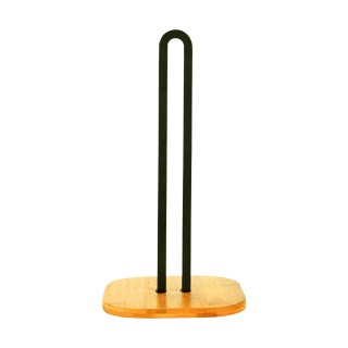 ESTIA ΒΑΣΗ ΓΙΑ ΡΟΛΟ ΚΟΥΖΙΝΑΣ BAMBOO ESSENTIALS ΜΕΤΑΛΛΙΚΗ 16x16x31.3cm