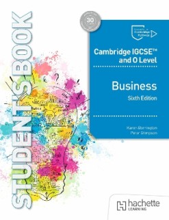 BUSINESS CAMBRIDGE IGCSE AND O LEVEL