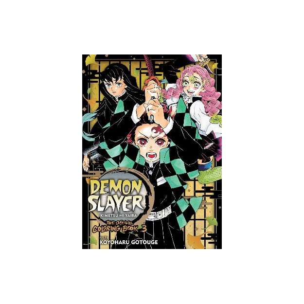 DEMON SLAYER COLORING BOOK 3PA