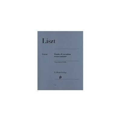 LISZT 12 TRANCEDENTAL STUDIES / ΕΚΔΟΣΕΙΣ HENLE VERLAG- URTEXT