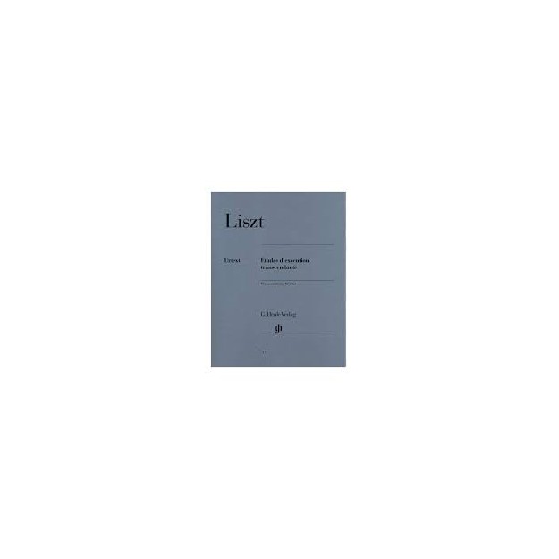 LISZT 12 TRANCEDENTAL STUDIES / ΕΚΔΟΣΕΙΣ HENLE VERLAG- URTEXT