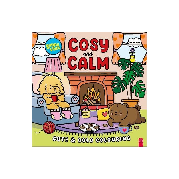 SUNNY VIBES: COSY AND CALM - CUTE   BOLD COLOURING