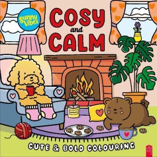 SUNNY VIBES: COSY AND CALM - CUTE   BOLD COLOURING
