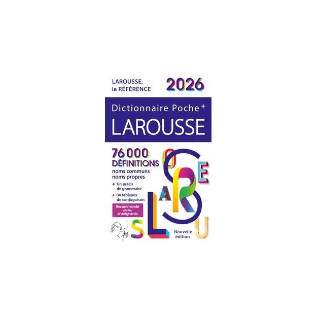 LAROUSSE DICTIONNAIRE POCHE PLUS 2026