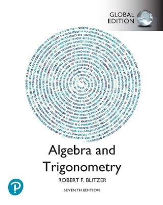 ALGEBRA AND TRIGONOMETRY, GLOBAL EDITION