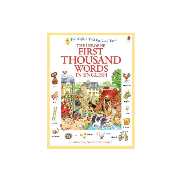 USBORNE : FIRST THOUSAND WORDS IN ENGLISH PB