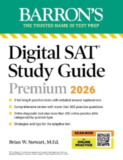 BARRONS DIGITAL SAT STUDY GUIDE PREMIUM 2026 (+ ONLINE PRACTICE)