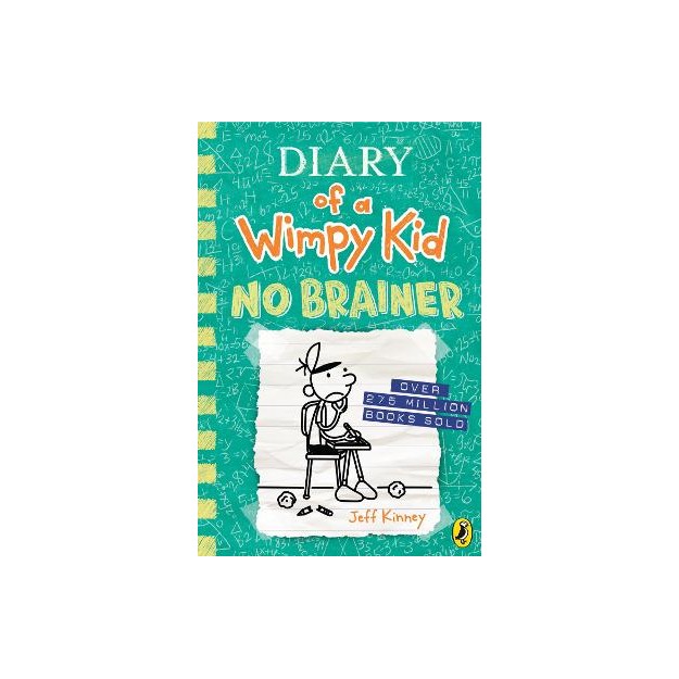 DIARY OF A WIMPY KID 18: NO BRAINER HC