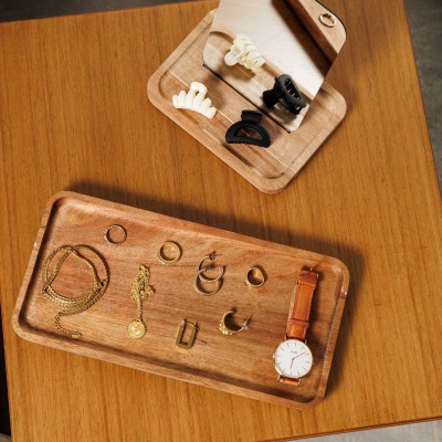 ESTIA ΔΙΣΚΟΣ ΣΕΡΒΙΡΙΣΜΑΤΟΣ ALLURE ΟΡΘΟΓΩΝΙΟΣ 30x15x2cm