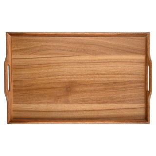 ESTIA ΔΙΣΚΟΣ ΣΕΡΒΙΡΙΣΜΑΤΟΣ ALLURE ΟΡΘΟΓΩΝΙΟΣ 48x31x5cm ΜΕ ΛΑΒΕΣ ΜΕΤΑΦΟΡΑΣ