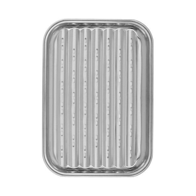 ΔΙΣΚΟΣ ΨΗΣΙΜΑΤΟΣ BARBEQUE ΑΝΟΞΕΙΔΩΤΟΣ 34x24cm