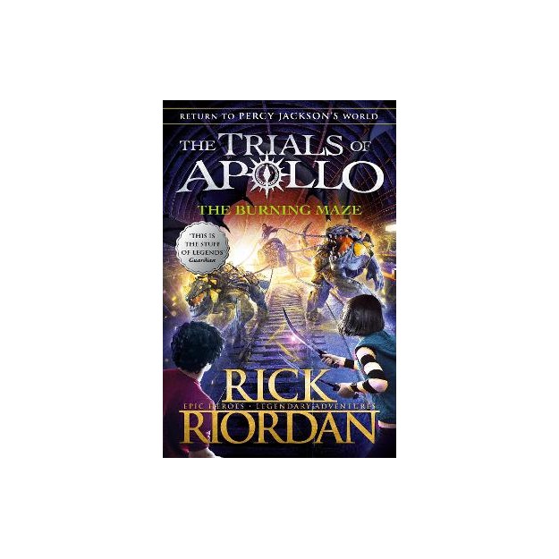 THE TRIALS OF APOLLO 3: THE BURNING MAZE PB