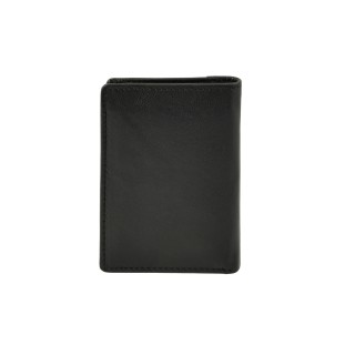 Daston 069 Ανδρικό Δερμάτινο Πορτοφόλι Μαύρο