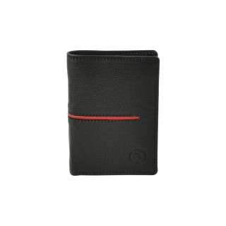 Daston 070 Ανδρικό Δερμάτινο Πορτοφόλι Μαύρο