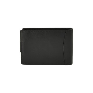Daston 048 Ανδρικό Δερμάτινο Πορτοφόλι Μαύρο