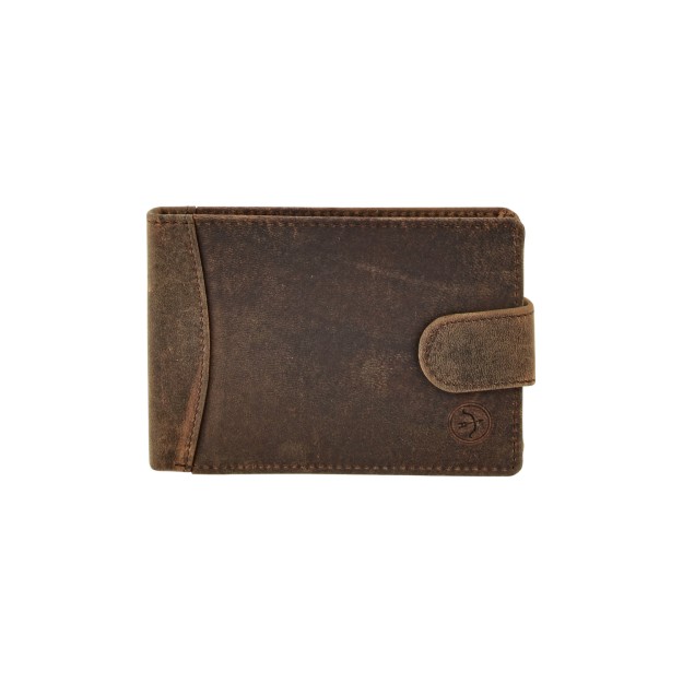Daston 048 Ανδρικό Δερμάτινο Πορτοφόλι Hunter
