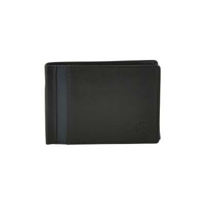 Δερμάτινο Ανδρικό Πορτοφόλι Μαύρο Daston 060
