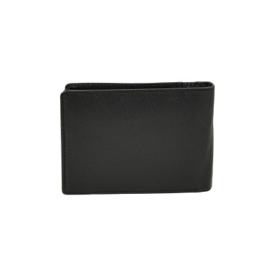 Δερμάτινο Ανδρικό Πορτοφόλι Μαύρο Daston 060